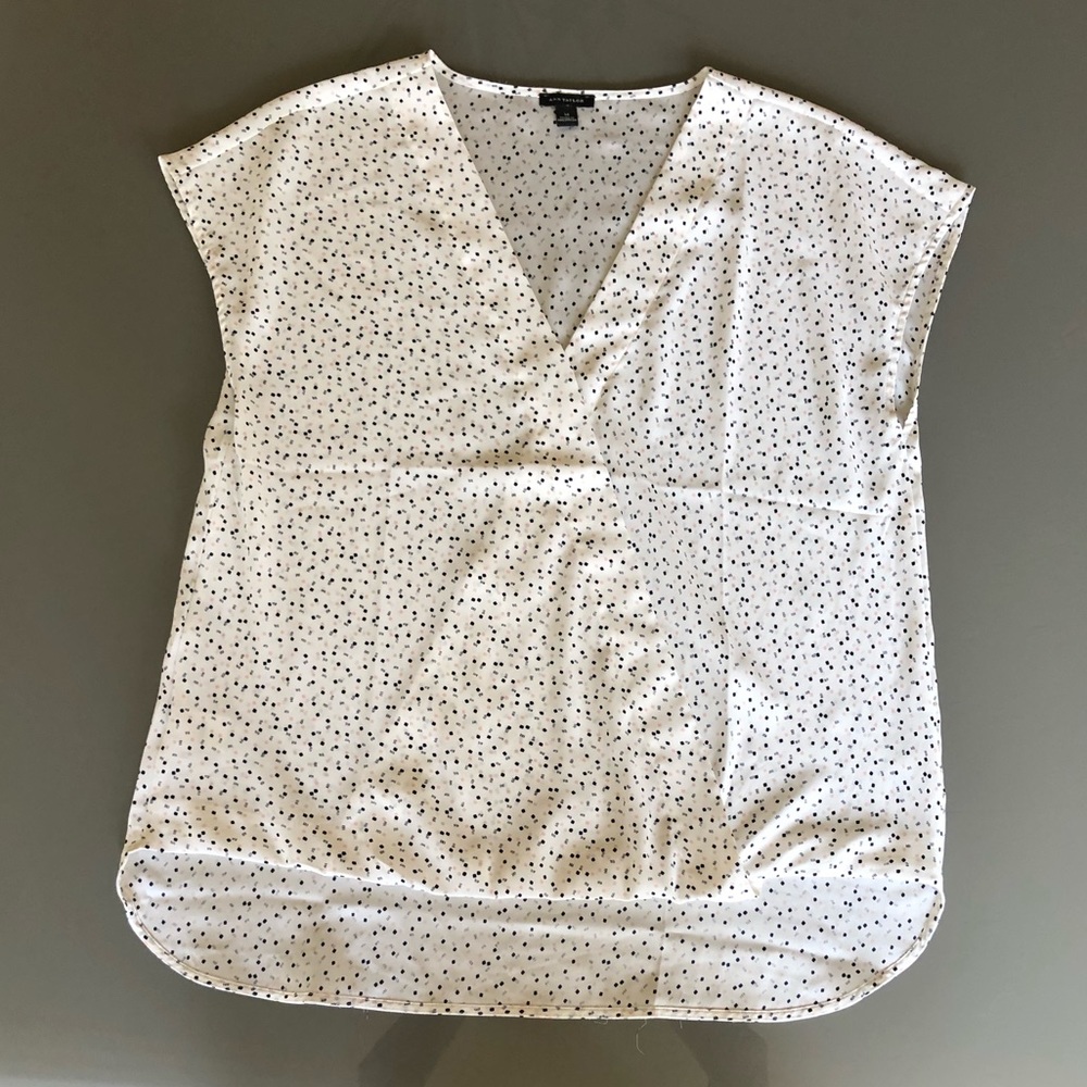 Ann Taylor High-Low Blouse